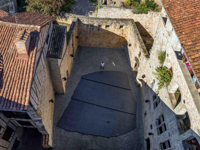 Place des écritures à Figeac