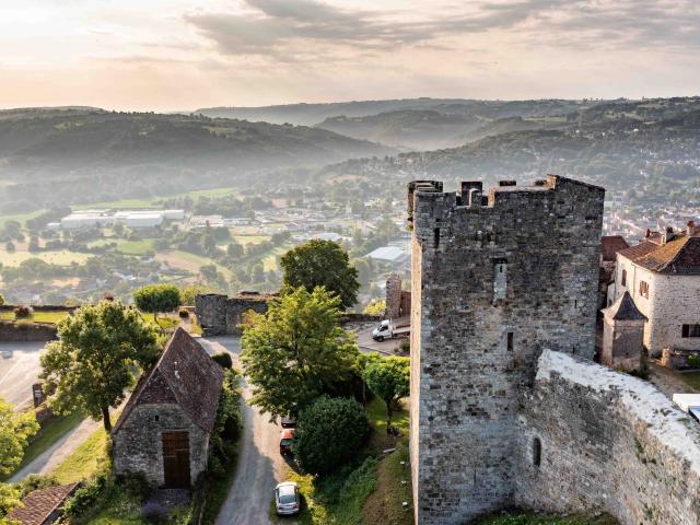 Tower and ramparts of Capdenac