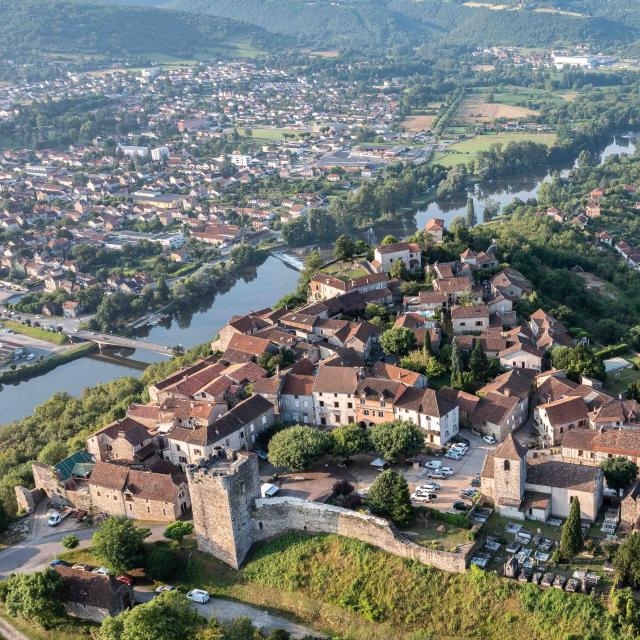 Capdenac-le-Haut et la vallée du Lot