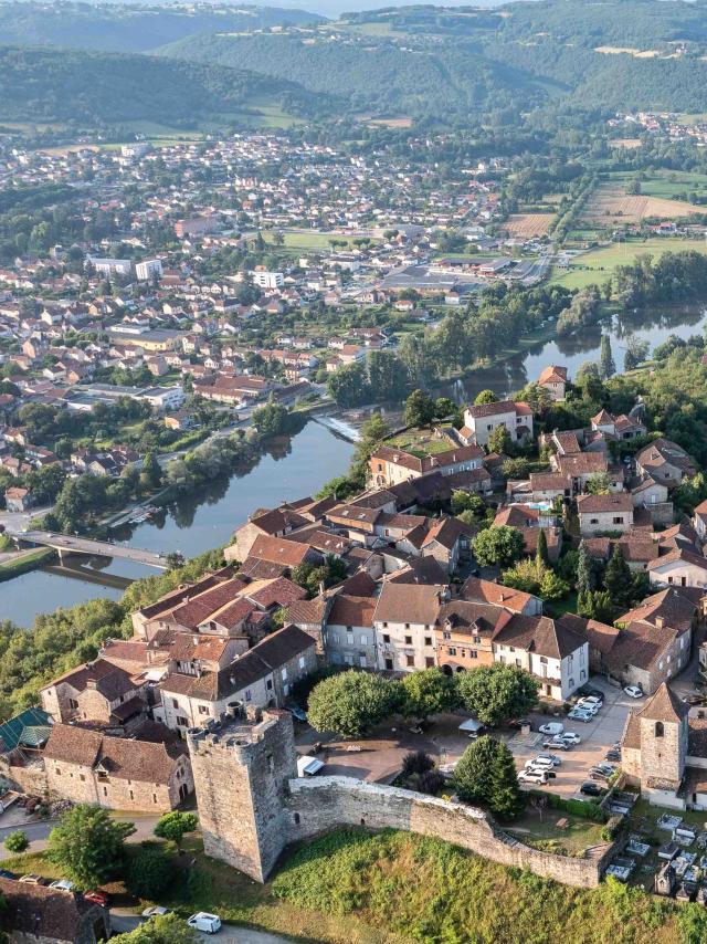 Capdenac-le-Haut et la vallée du Lot