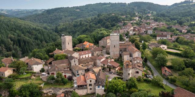 Cardaillac vu du ciel