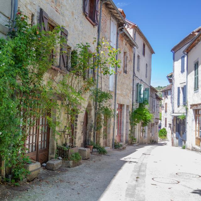 Pedestrian street Cajarc