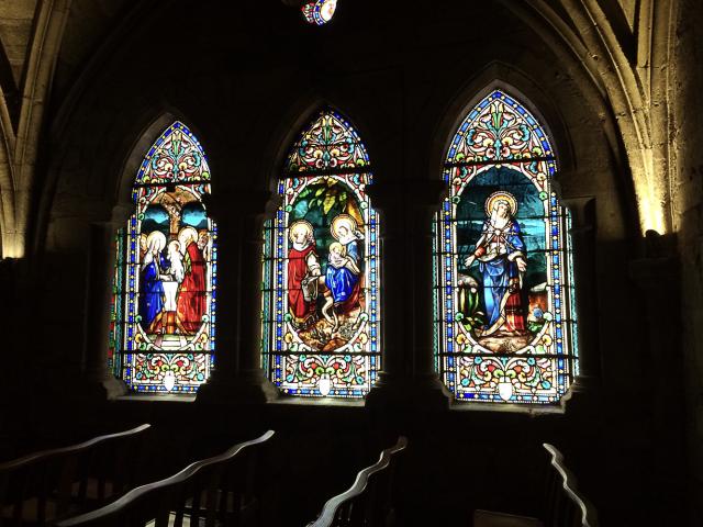 Vitraux Abbatiale Saint-Sauveur de Figeac