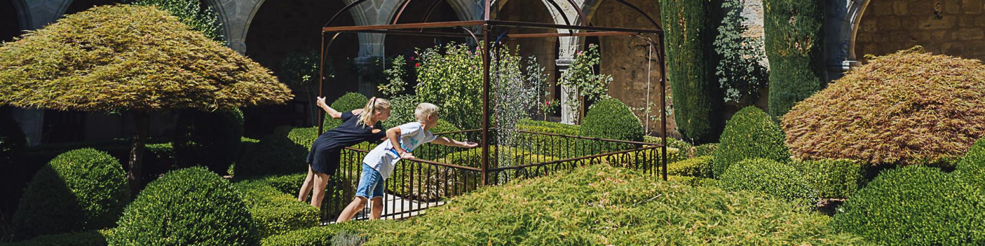 Les jardins du château du Viguier du Roy de Figeac, Hôtel Mercure Figeac