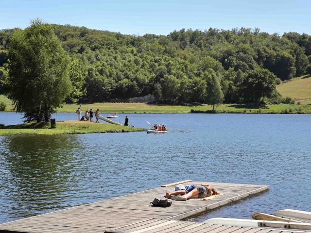 Se détendre au lac du Tolerme