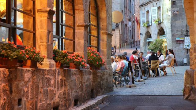 Découvrir les ruelles et les errasses de Figeac