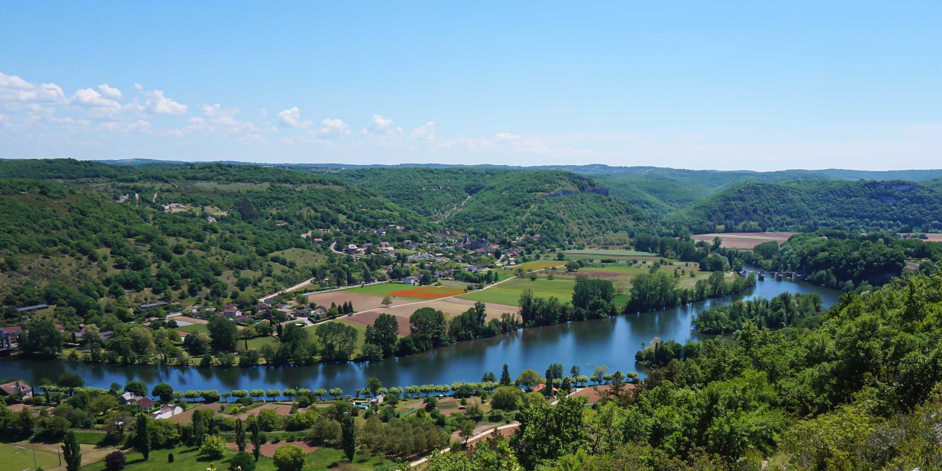 Randonnée au dessus de Cajarc