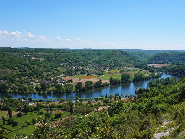 Randonnée au dessus de Cajarc