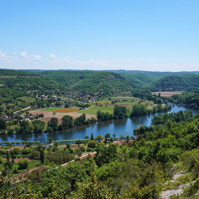 Randonnée au dessus de Cajarc