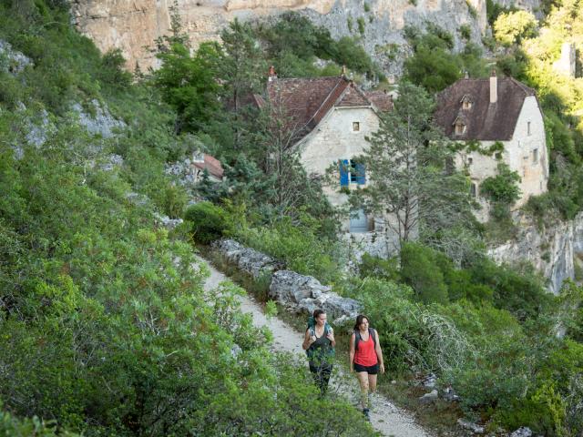 Hamlet of old Sauliac-sur-Célé