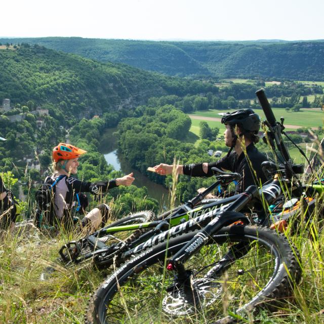 VTT entre causse et vallée du Lot