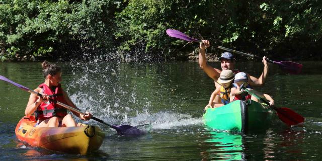 Ballade en canoë sur le Lot