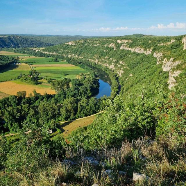 Point de vue époustouflant du Saut de la Mounine