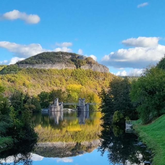 Water level of Cajarc