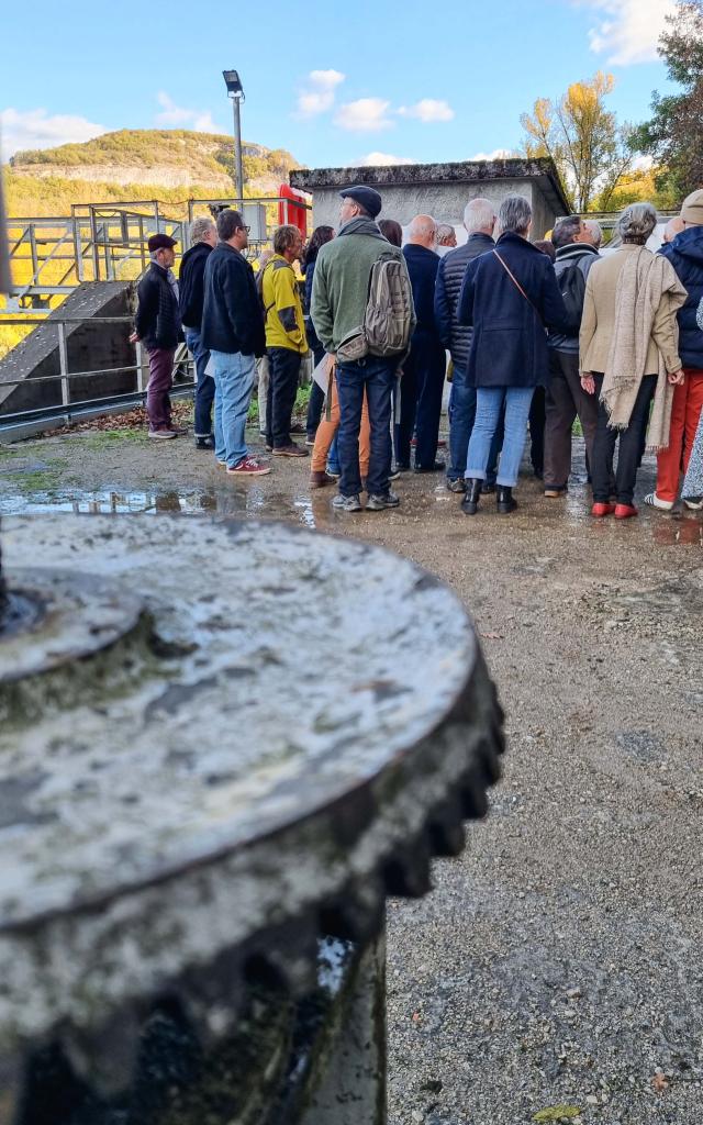 Visite centrale hydroélectrique de Cajarc