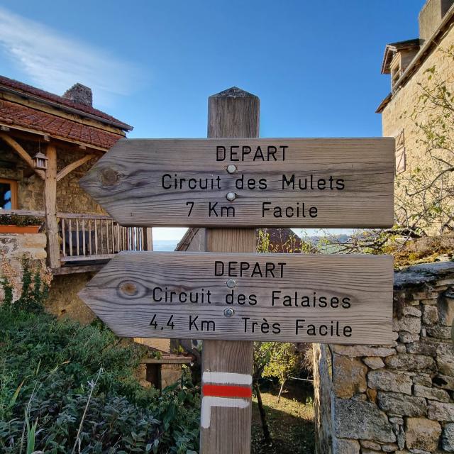 Hiking and GR65 in Faycelles