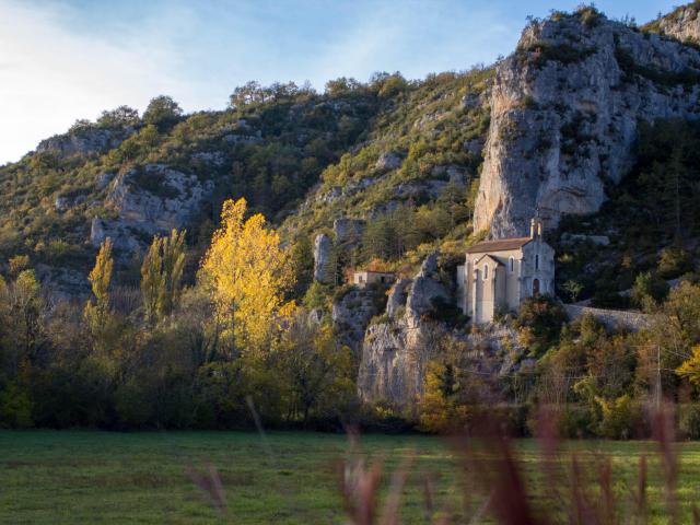 Automne En Vallée Du Célé Chapelle Du Roc Traoucat © Lot Tourisme C. Novello 151023 180728