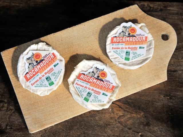 Rocamadour fromage de chèvre typique du Lot