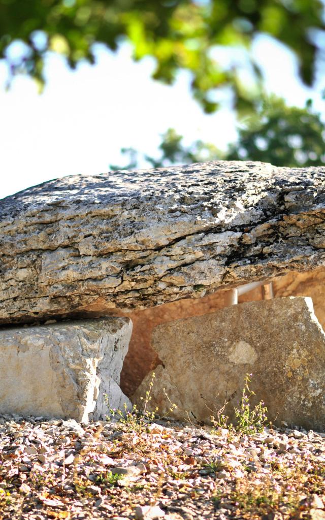 Dolmen De Pech Laglaire Gréalou Gr 65