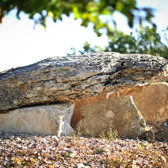 Dolmen De Pech Laglaire Gréalou Gr 65