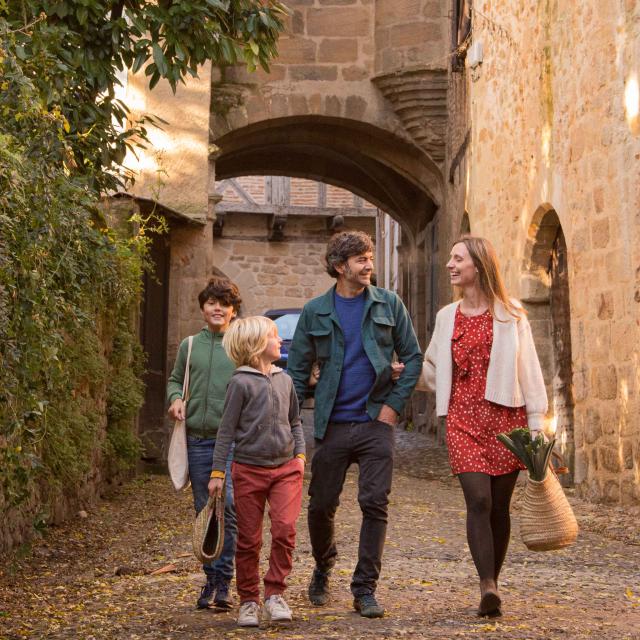 Rue Malleville in Figeac
