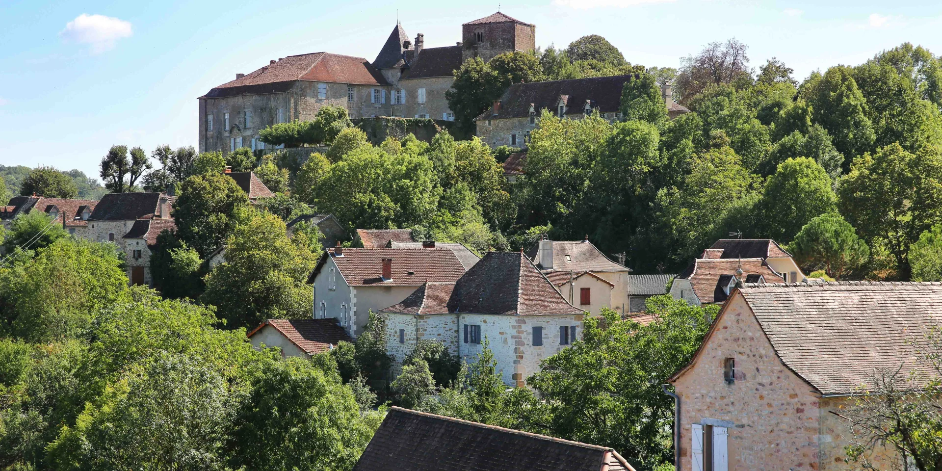 Castle and houses of Béduer
