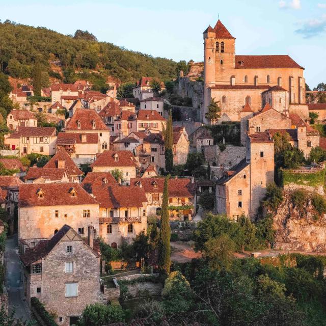 Lever De Soleil Sur Saint Cirq Lot Tourisme Teddy Verneuil 180816 092034