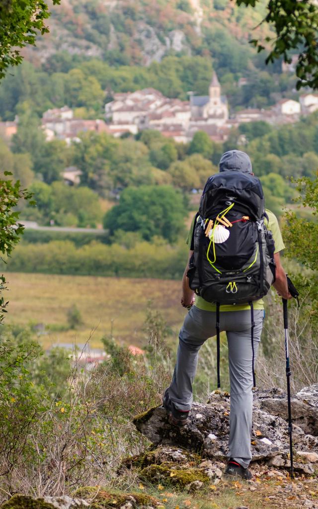 Pélerin Sur Le Chemin De Saint Jacques © Lot Tourisme Gil Giuglio 190928 100949