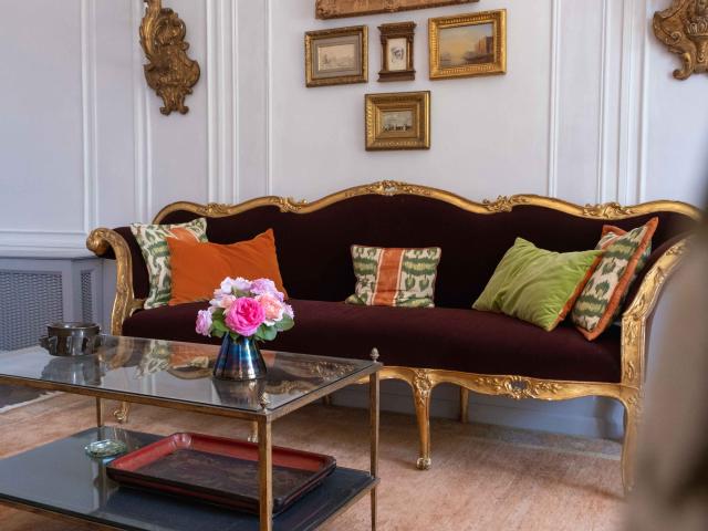 Interior furniture of the castle