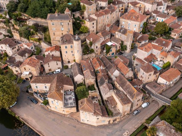 Vue Drone De Puy L Evêque © Lot Tourisme Cyril Novello 220703 180622