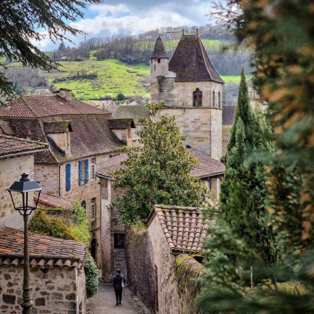 Figeac et ses jolies ruelles médiévales.
