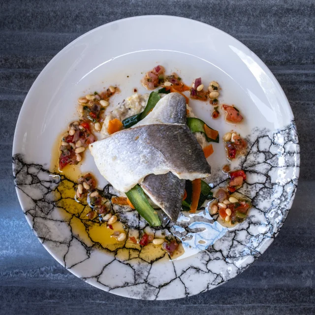 Plat du jour au Pont d'Or