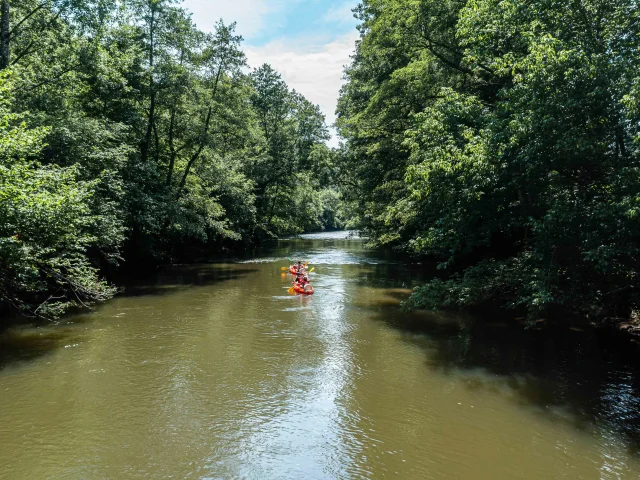 Canoeing on the Célé