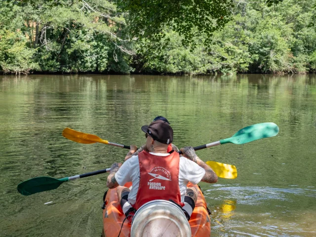 Canoeing in the Célé valley