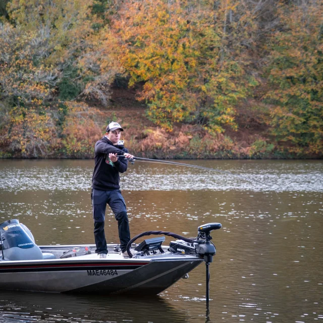 Fishing at the Tolerme lake