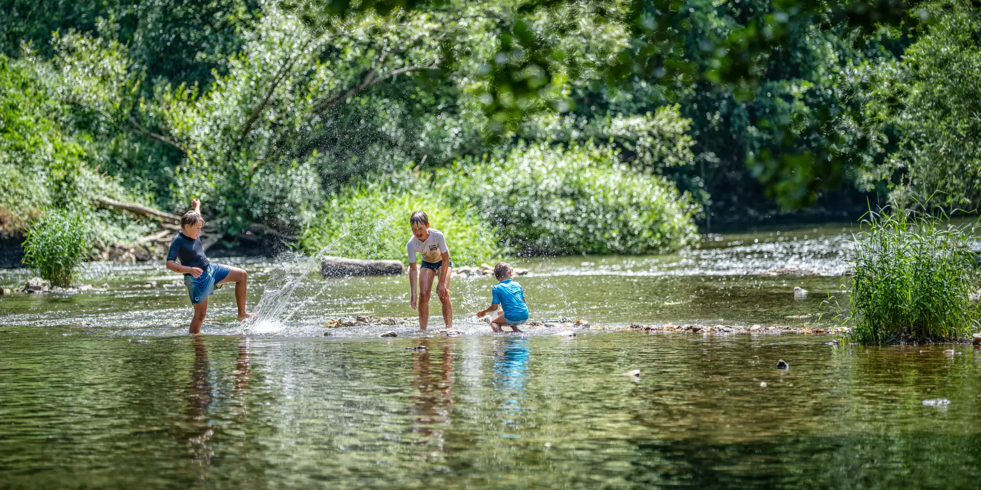 Baignade à Marcilhac-sur-Célé