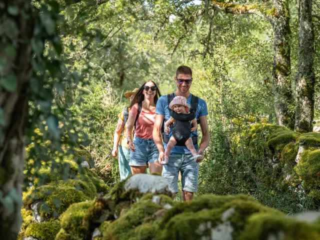 Randonnée en famille à Marcilhac-sur-Célé