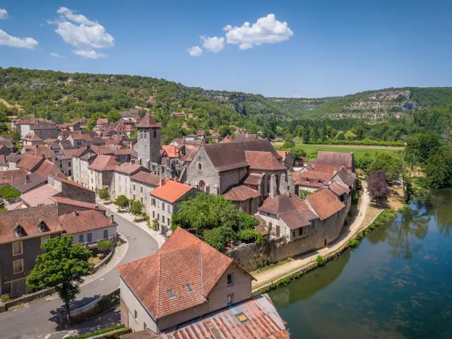 Marcilhac-sur-Célé, vallée du Célé